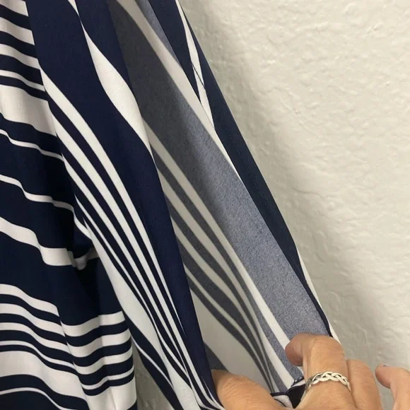 Navy and White Striped Top - Picture 9 of 9